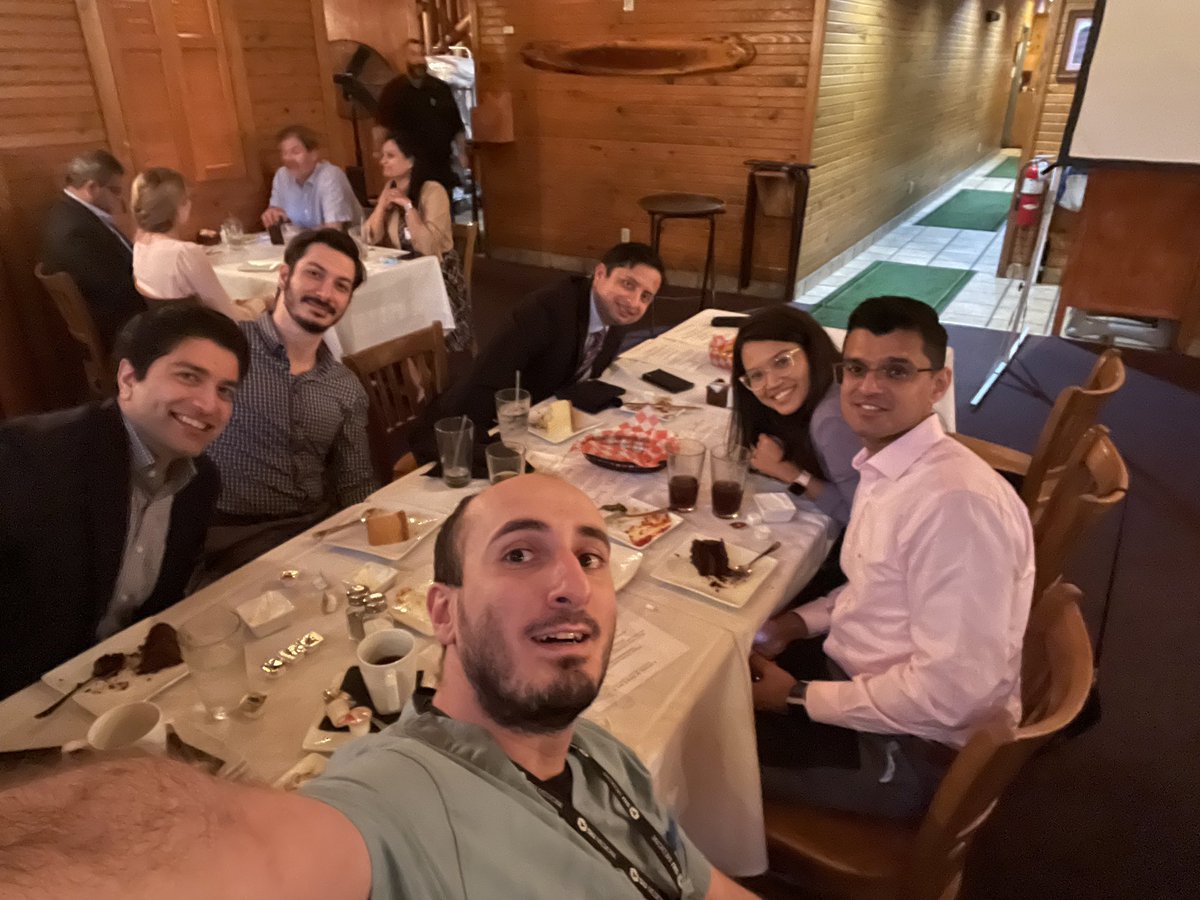moiz_hafiz's tweet photo. Wonderful to host our 2nd central IL fellows forum dinner meeting tonight in Springfield IL with our colleagues from @UICOMPeoria and this time with @siusom critical care besides our cardio fellows. Great presentations by fellows &amp; discussions (attendees without 😷if vaccinated) https://t.co/aQfsxCbn5N