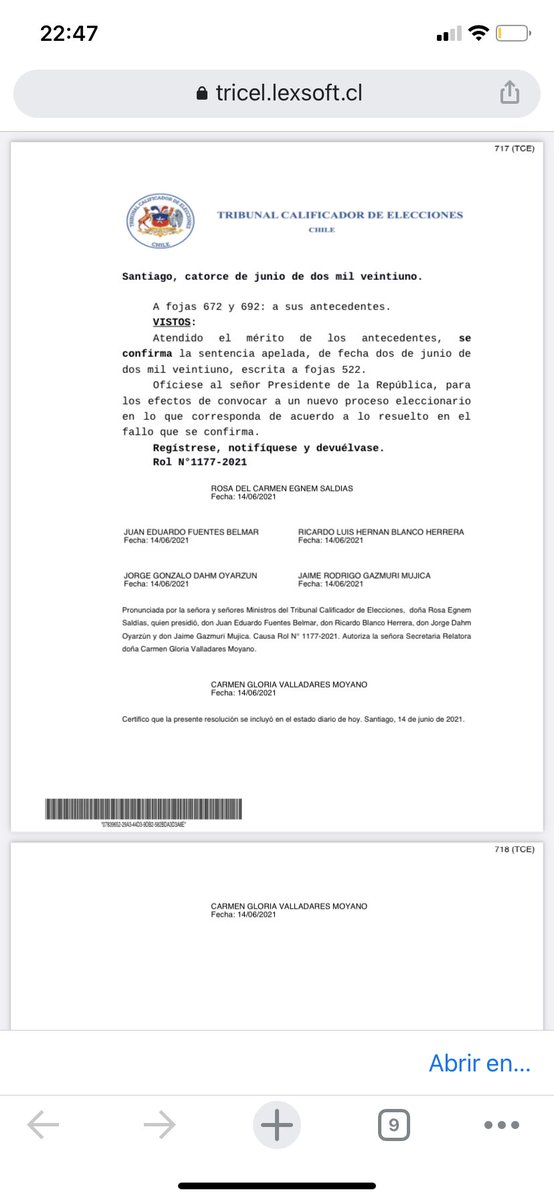 GustavoToroSR's tweet photo. TRICEL CONFIRMA FALLO.
   Hubo Fraude electoral en San Ramón.   30 días de mucho trabajo para lograr este 8- 0 en Ministros https://t.co/O44C8I3ZtV