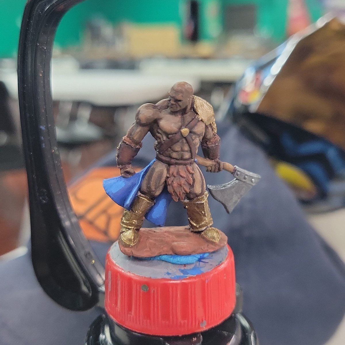 Diorama #wip

He thicc
#reaperminiatures #reaperpaints #reaperminis #reaperchallengeleague2021 #dndminis #miniatures #minis #minipainting #miniaturepainting #ttrpg #tabletoppainting #dnd #dnd5eminiatures #dndminiatures