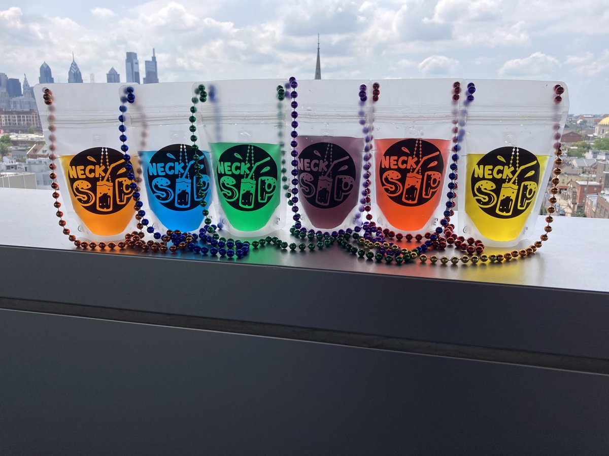 NeckSip's tweet photo. #Necksip #Pride And Joy 🤪 
#Free Your Hands With The Wearable Pouch!! #PrideMonth #DrinkWear #ManyDesigns Available at  https://t.co/tgnlDdzqxl https://t.co/FsIIxGMXYG