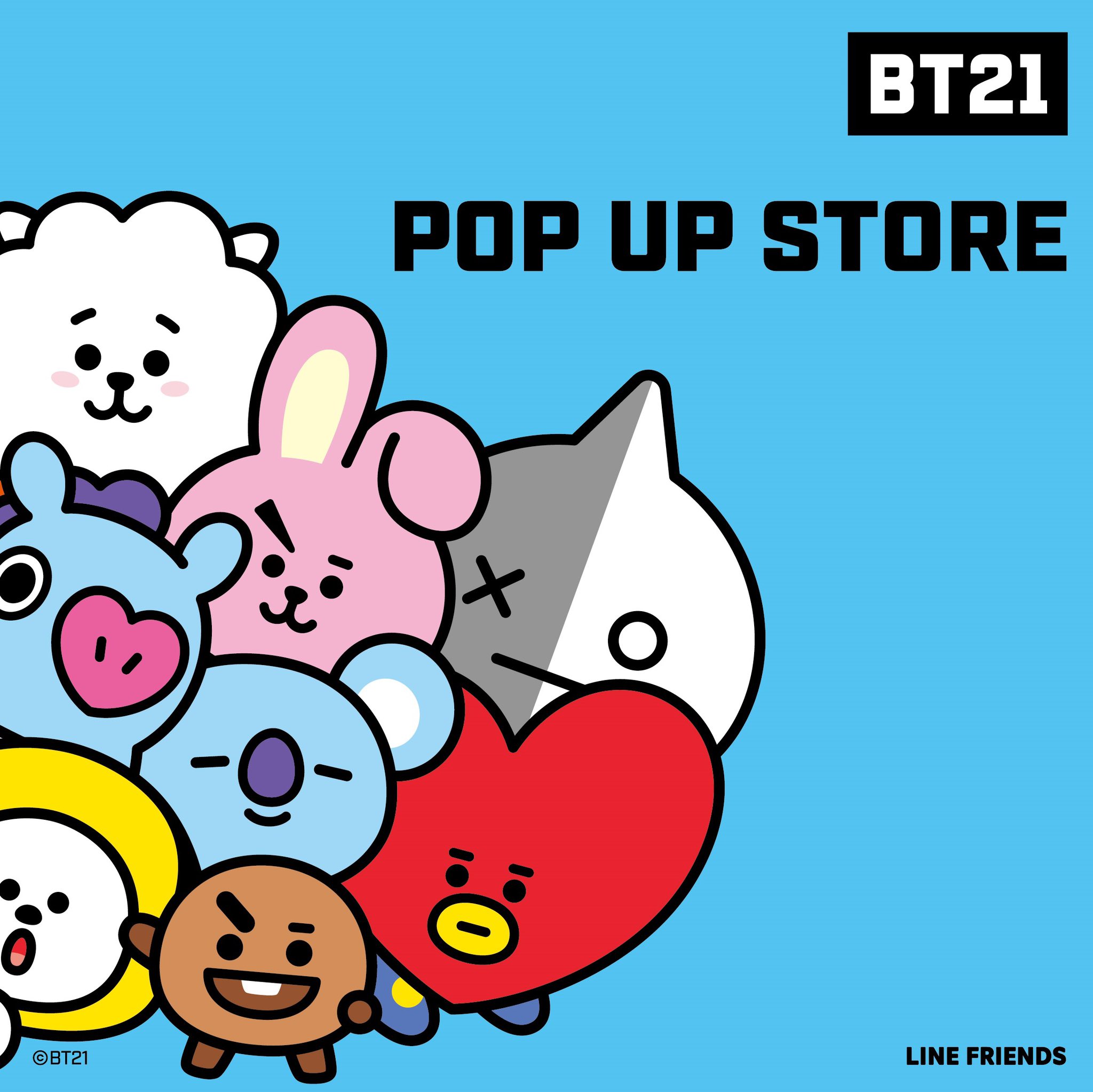 ロフト公式 予告 Line Friendsのグローバル人気キャラクターブランド Bt21 のグッズが 梅田ロフト Bt21 Zone に加え 対象の15店舗でのお取り扱いを開始 お見逃しなく Bt21 会期 6 18 金 続 T Co Vzd5xaeysz Twitter