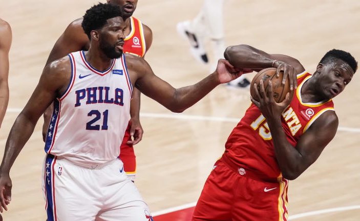 TheHoopCentral's tweet photo. "Whenever you wear him out, everything becomes tougher for him. When the fatigue comes in, it's a different ballgame."

- Clint Capela on Joel Embiid

(via @DanWolken) https://t.co/fi9a8S471I