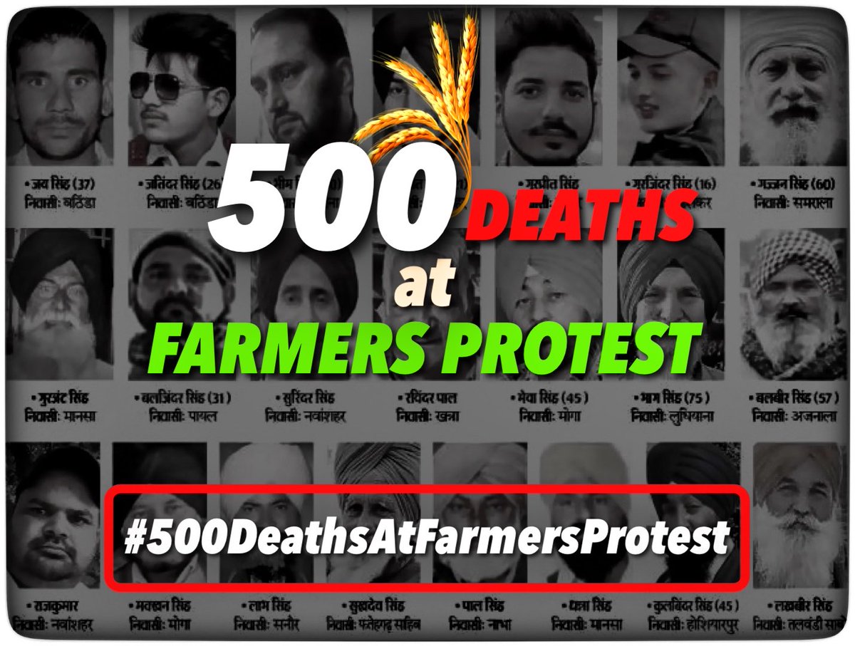 Kindly stand with Indian farmers.
#ModiHates_Democracy
#farmersfightfascistmodi

@nfutweets
@MNFarmersUnion 
@AmberGlaeser 
@canadasfarmers 
@SecVilsack 
@cadwego 
@nzyoungfarmers 
@SHERNI__ 
@mlpannu 
@DrDr13964517 
@kauruppal97 
@RazDhillon08 
@Gurwindergavy1 
@Bamber_JDK