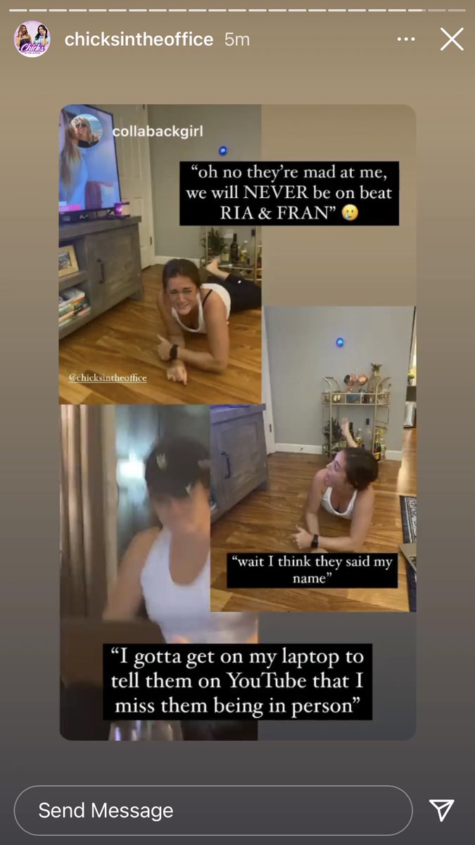 carleezyy's tweet photo. I mean…. Does this secure me and @hannahmarcolla a spot on Beat Ria and Fran?? https://t.co/ri61wfK6gG