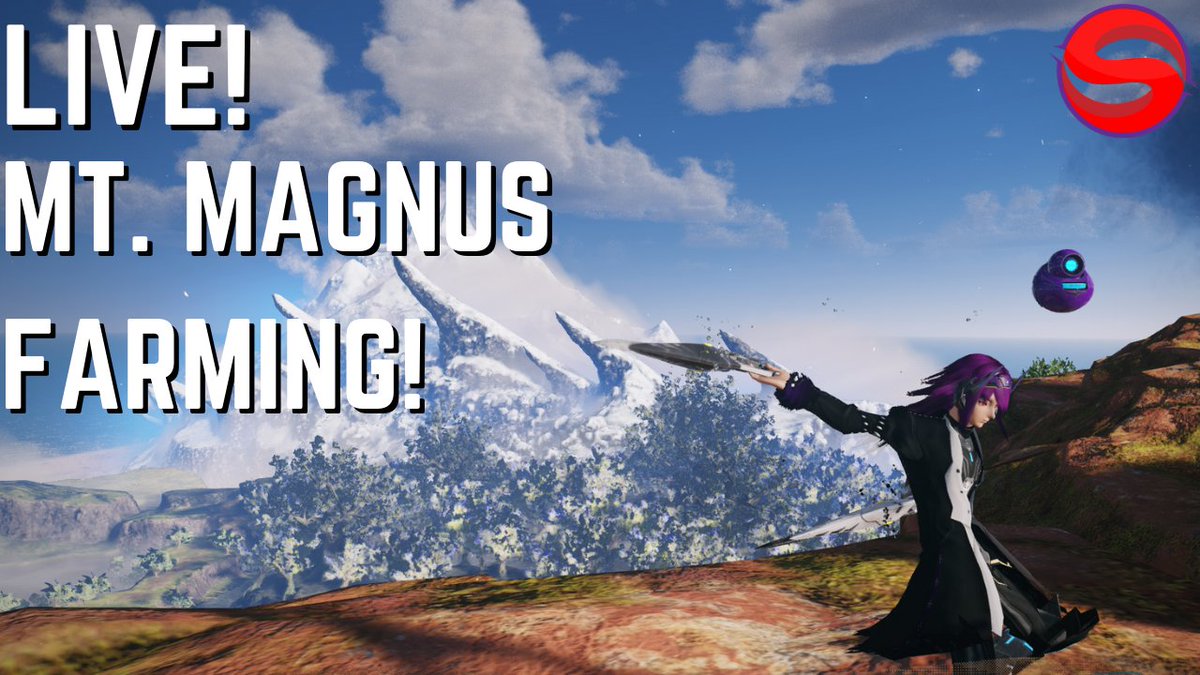 Greetings ARKS! In 1 hour, I will be live on YouTube! Today we are gonna be farming some Cattleya weapons on mt. Magnus! See you there! youtu.be/ujGsIAcB55U