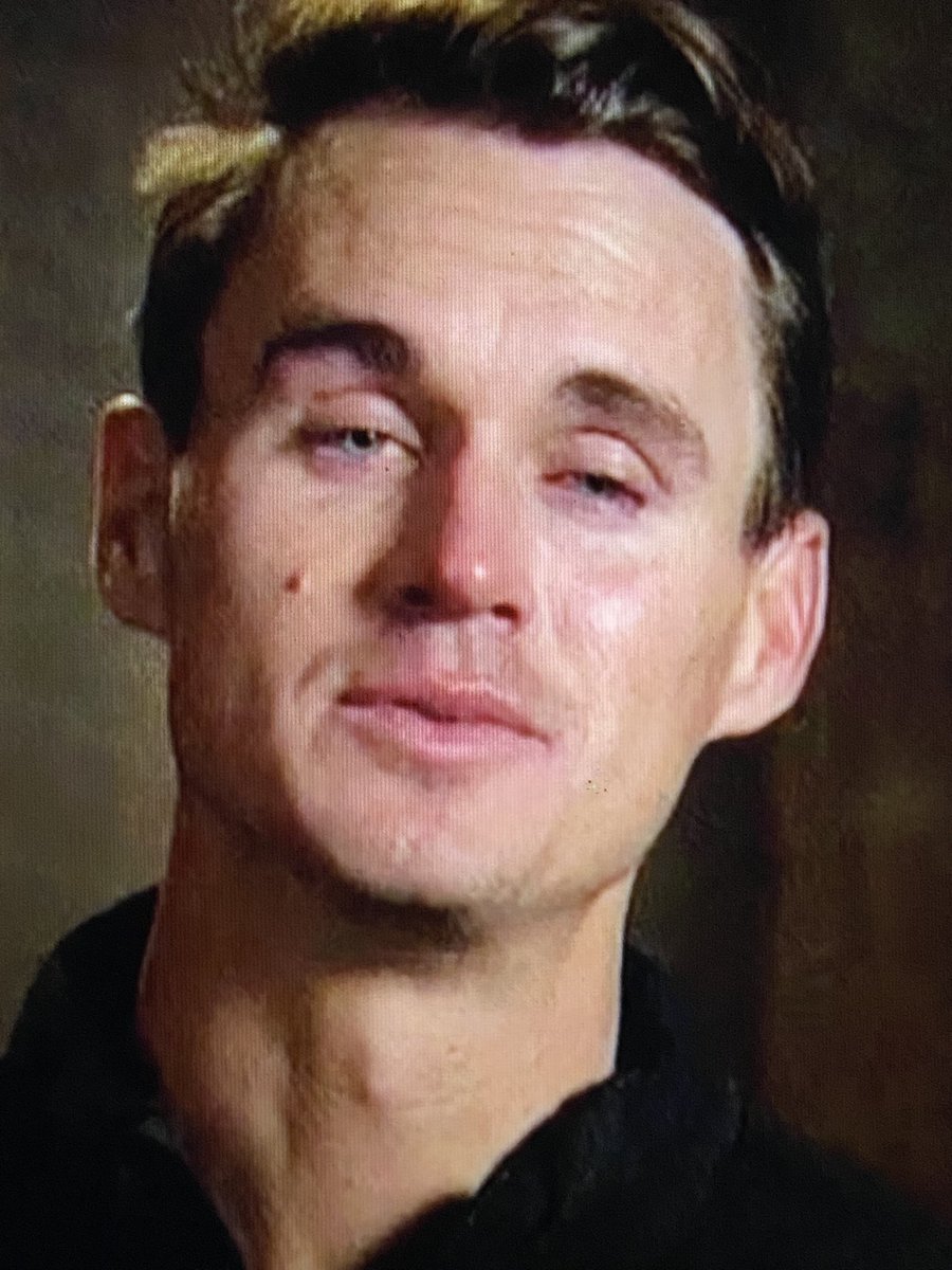 Gorlgorl3's tweet photo. Is he on the verge of tears or is he fried #TheBachelorette https://t.co/pms9UKJolG