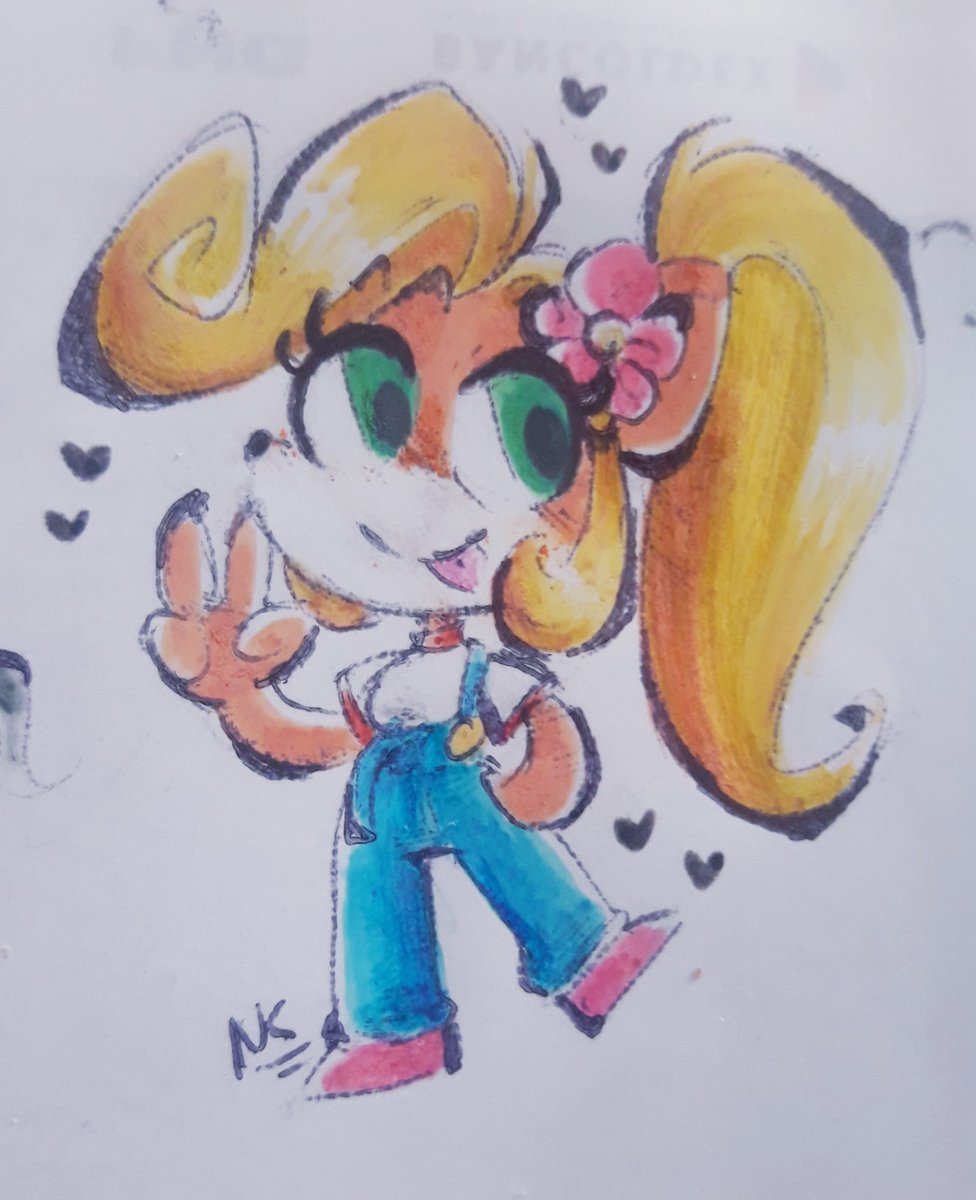 NikyUky's tweet photo. Coco bandicoot 🥥

#myart #art #fanart #CrashBandicoot https://t.co/AXZXhcbzdh