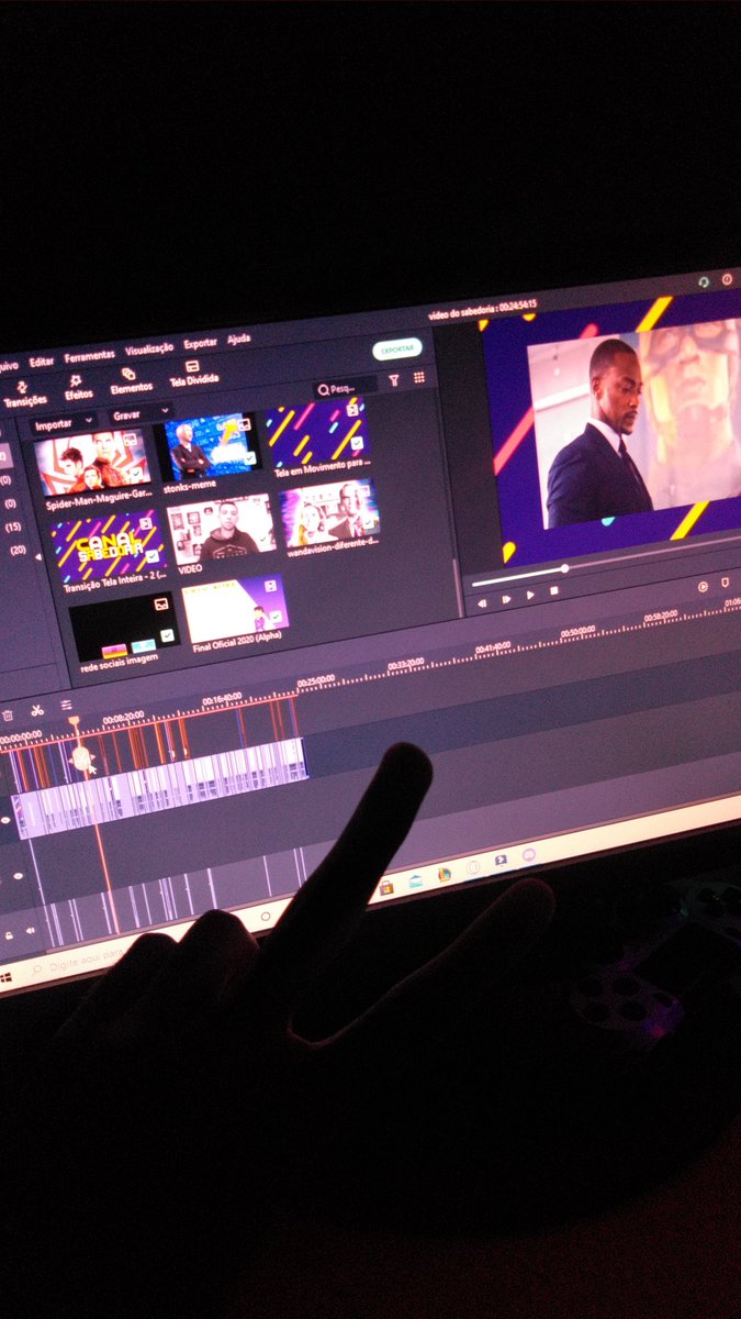editor_as's tweet image. O de hoje ta pago, hihihi 
 edicão de vídeo