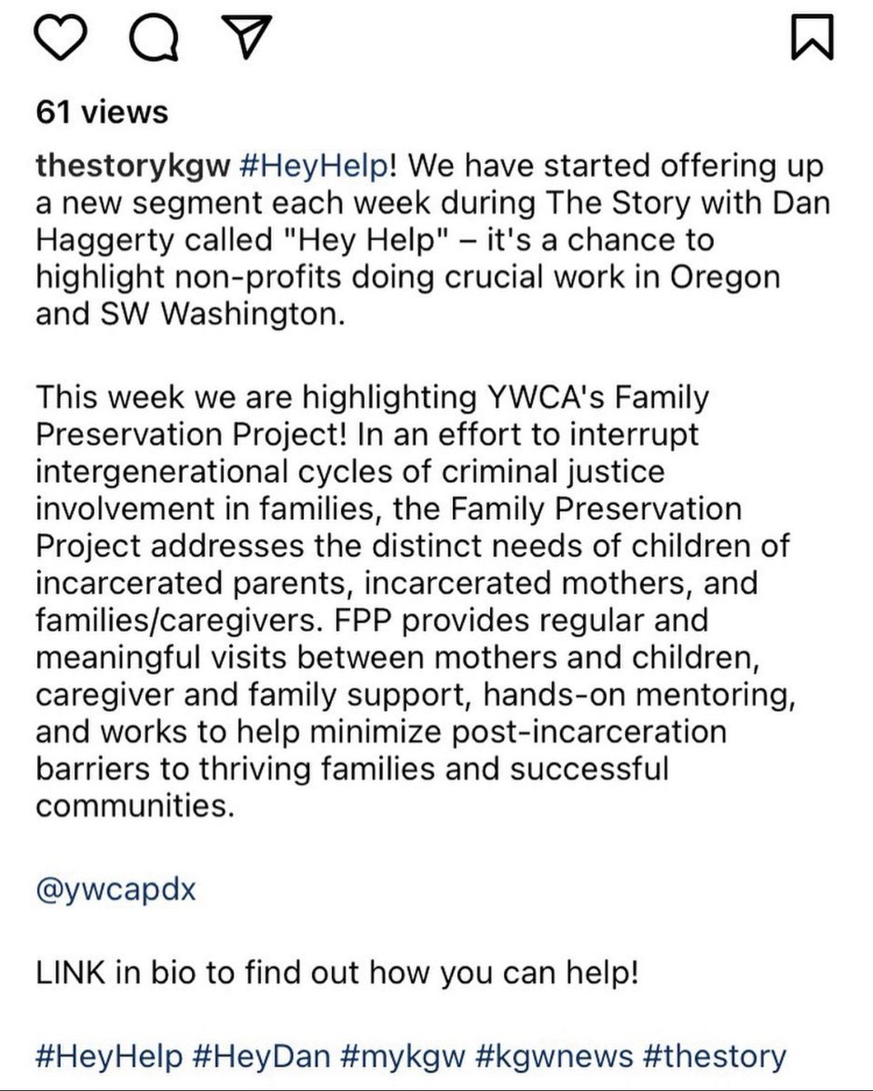 only1yourchamp's tweet photo. We are the alumni of FPP - living proof this program works. Sharing our stories to help smooth the path for the next family. Join us 💕 #saveFPP #HeyHelp #HeyDan #mykgw #kgwnews #thestory https://t.co/yjdmKMYPnB