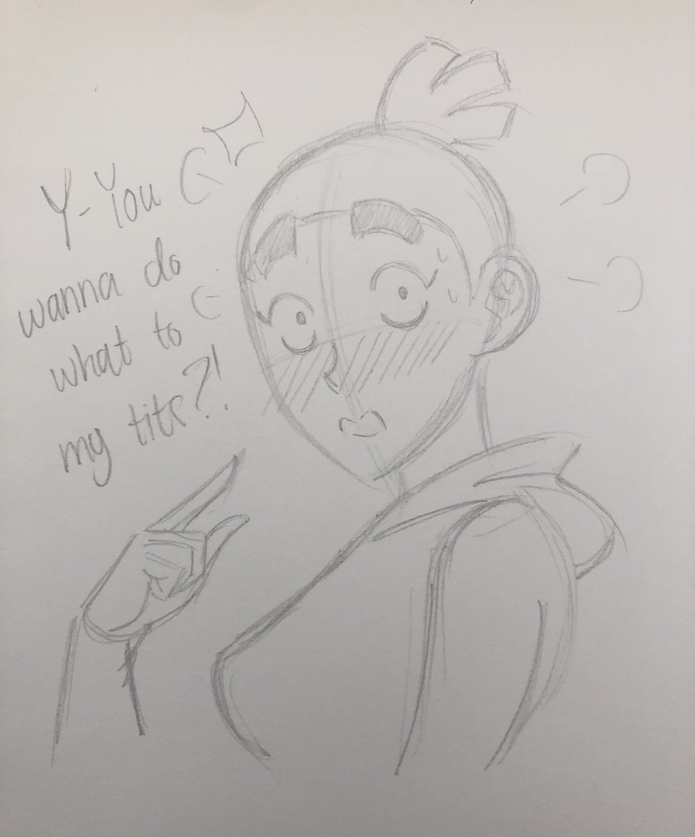celestial_qu33n's tweet photo. POV: You just asked Fem!Seven for a titjob 
#titjob #smalltitty #rule63 https://t.co/DF89uBs8Fs