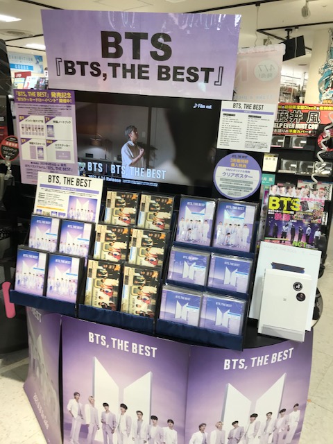 BTS THE BEST  クリアポスター