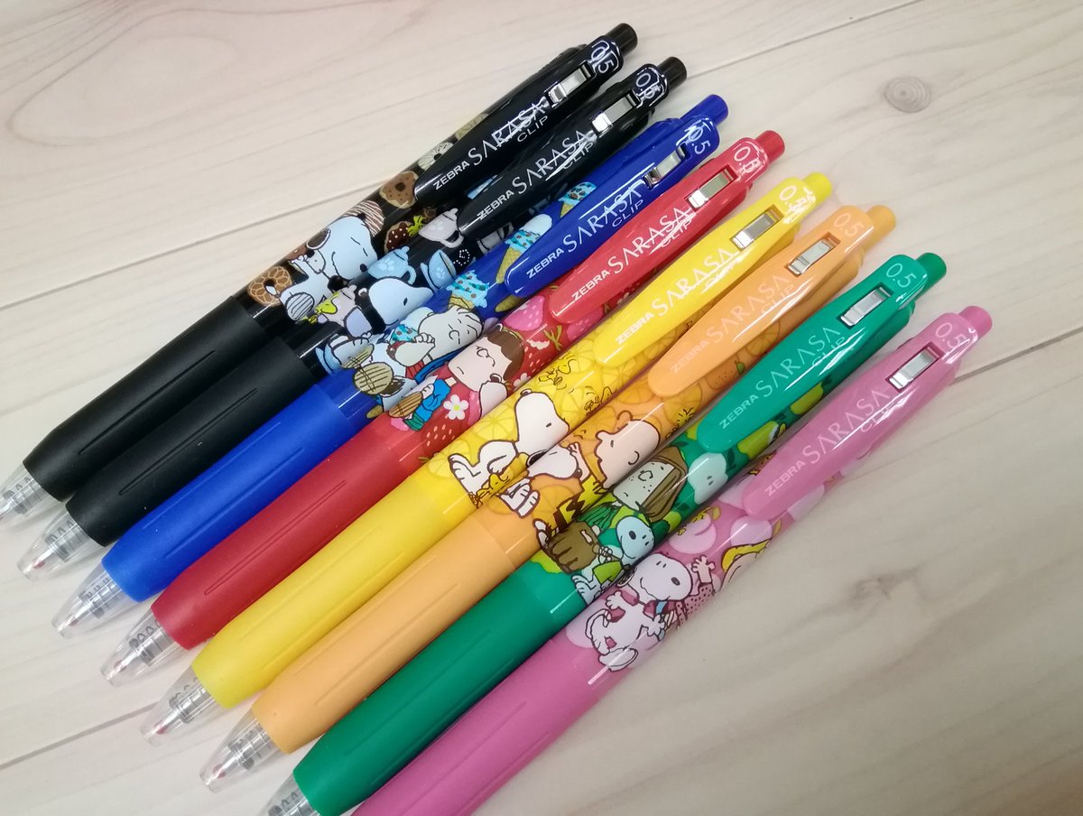 竹宝商会 文具店 スヌーピーデザインの新作サラサ クリップ セレクトは2階ファンシーフロアにてお取り扱い中です 毎回完売続出の人気のコラボです サラサクリップはフルーツやスイーツの香り付き チェック必須です ゼブラ サラサクリップ 竹宝商会 文具店 スヌーピーデザインの新作サラサ クリップ セレクトは2階ファンシーフロアにてお取り扱い中です 毎回完売続出の人気のコラボです サラサクリップはフルーツやスイーツの香り付き チェック必須です ゼブラ サラサクリップ