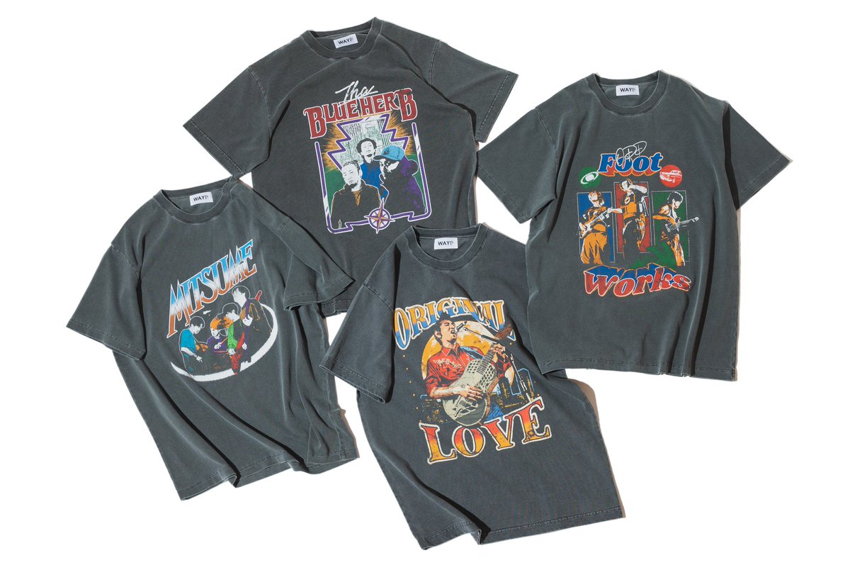 6/25 スタート🌴

Original Love、THA BLUE HERB、mitsume、ODD Foot Works豪華4組のアーティストコラボアイテムを扱うWAYP MUSIC (ウェイプ ミュージック)の注目のPOP UP SHOP

BIRD OF PARADISE’ 21 by WAYP MUSIC

comingsoon.tokyo/bird-of-paradi…