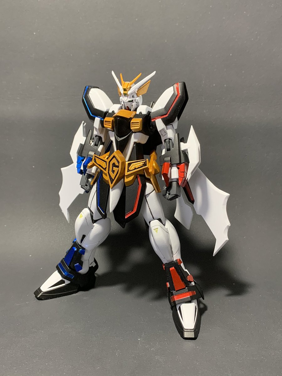 こっそり作ってたガンダムゴッドマスターです 実は参戦当時作ろうと