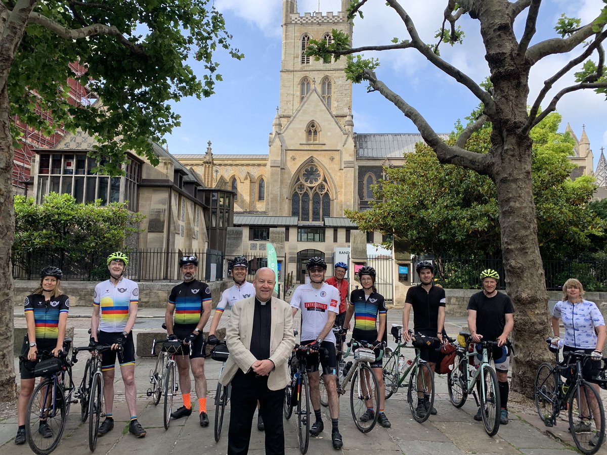 Andrew Nunn (@andrewpnunn) on Twitter photo #cathedralcycleroute leaves <a href="/Southwarkcathed/">Southwark Cathedral</a> and <a href="/HodgeTheCat/">Hodge</a> for the next stage of the journey which will take them to <a href="/RochesterCathed/">Rochester Cathedral</a> #cathedralcycleroute leaves <a href="/Southwarkcathed/">Southwark Cathedral</a> and <a href="/HodgeTheCat/">Hodge</a> for the next stage of the journey which will take them to <a href="/RochesterCathed/">Rochester Cathedral</a>