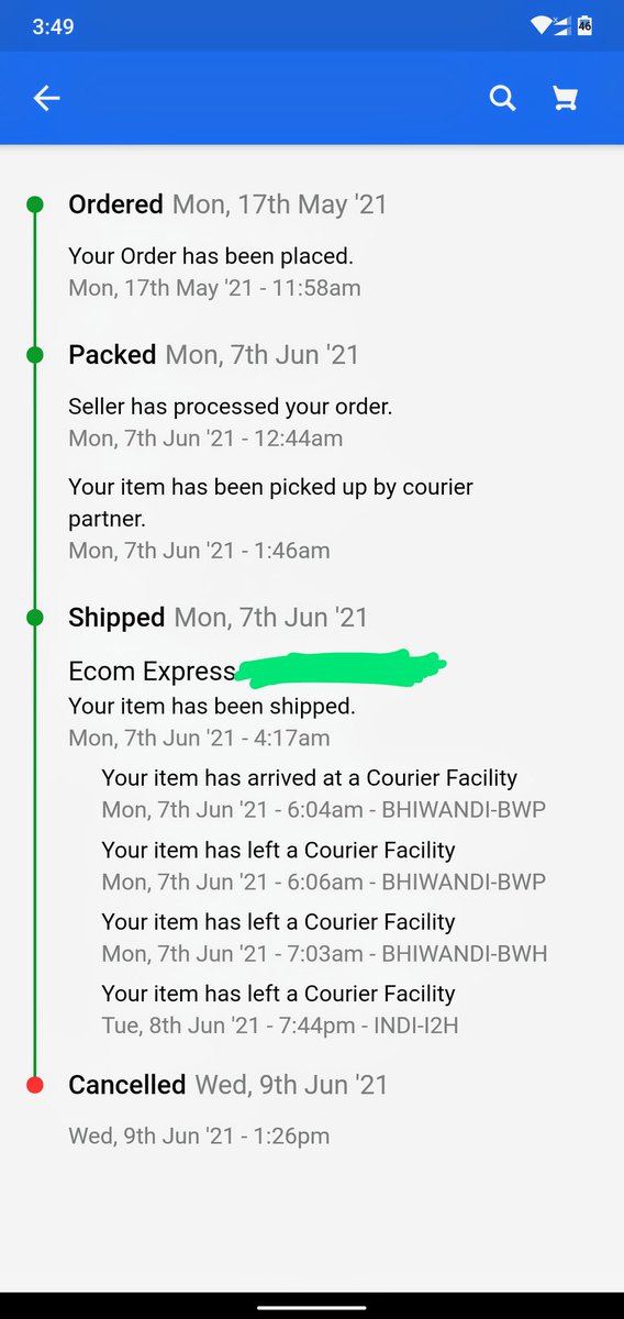 FLVisualFX's tweet photo. @Imrankhan6055 @ps5_india @flipkartsupport I also received this email on 9 June, the same time my order status shows cancel. once your order cancel don't hope for delivery. one of my frnd received the same mail he contact CC immediately and after two days he got it. https://t.co/5UGyDDYXz3