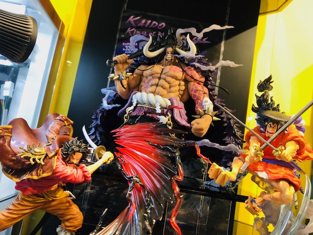 Twitter 上的 One Piece 麦わらストア池袋店 麦わらストア池袋店にて フィギュアーツzero 超激戦 Extra Battle シリーズより 光月おでん ゴール D ロジャー 百獣のカイドウ を店内ショーケースにて展示中 細やかな造形は必見です 麦わらストア