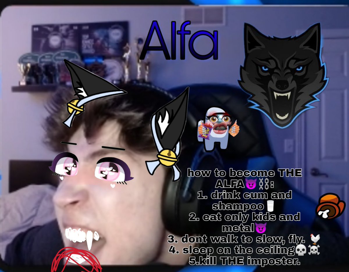 AndrewsModss's tweet image. *HOWLS*