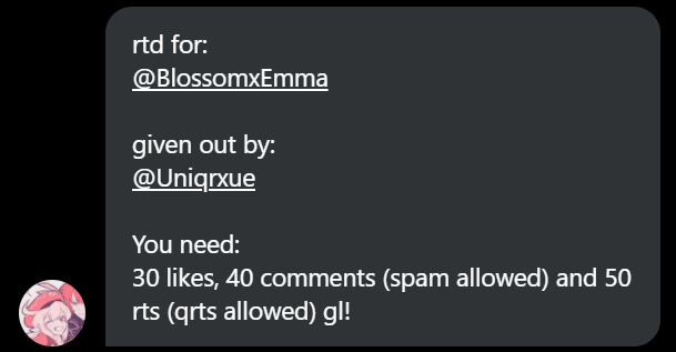 Strawberrie_ICE's tweet photo. AAA TYSM <3

ANYWAY HELP IS APPRECIATED!

ALL HELPERS GETTING A FOLLOW FROM @Sxftie_Rosie  and higher chance in my gw's! https://t.co/0FWYlp85yC