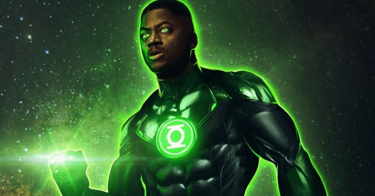 Uber_Kryptonian's tweet photo. Zack Snyder has revealed concept art of the deleted Green Lantern scene from ZSJL! 

It was supposed to be Wayne T. Carr’s official big screen debut as Green Lantern John Stewart before WB forced Snyder to remove it.

#RestoreTheSnyderVerse https://t.co/RTfCc0x0UN