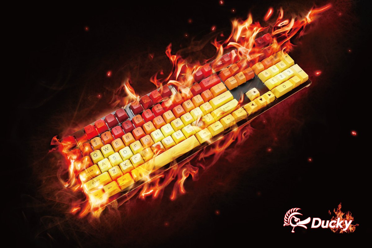 duckyglobal's tweet photo. Is it hot in here or what?!
Here's a quick sneak peek at our Flame SA keycaps ๐ฅ
#SAprofile
#Flame
#keycaps https://t.co/nEyGkSyTor