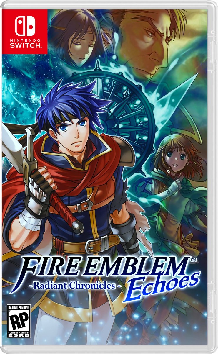 EvernightStudio's tweet image. Fire Emblem Echoes: Radiant Chronicles box art
...