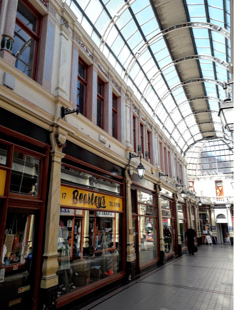 HistoryatHull's tweet photo. Refugees have played a key role in the growth of Hull's economy. Michael Marks was a refugee from Imperial Russia and co-founded @marksandspencer in 1884. He opened his first Hull store in Hepworth's Arcade on the site of #Beasleys. #HullRefugeeWeek #RefugeeWeek2021 #Hull https://t.co/r9byyVibRt