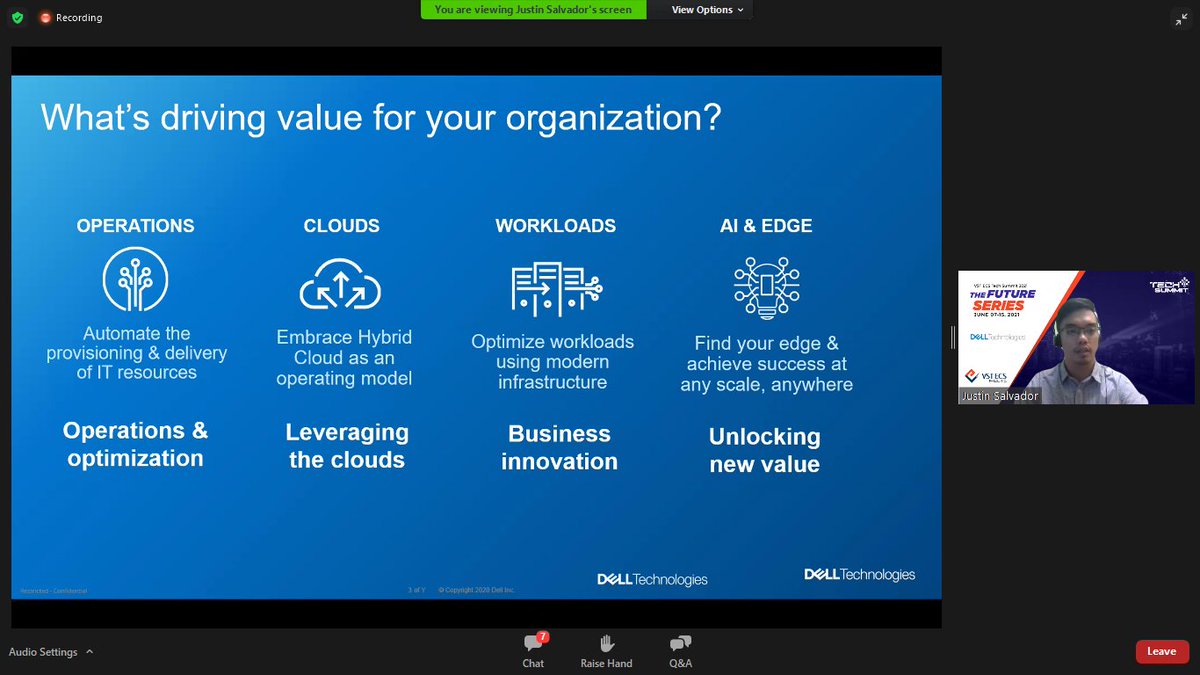 BilayaMelodie's tweet image. What&apos;s driving value for your organization? PowerEdge and PowerStore 
#TransformationGuide  #TechSummit2021 #VSTECS 
@vstecs
