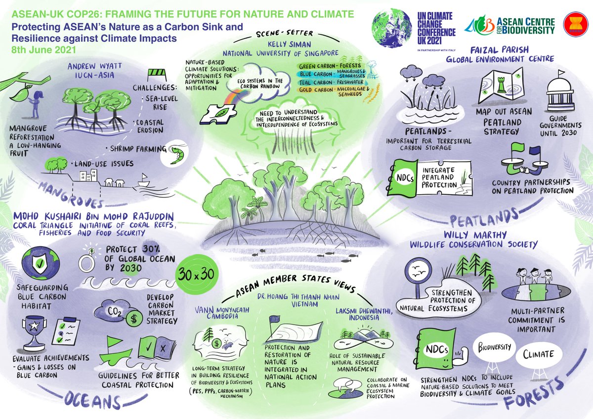 LBabuik's tweet photo. Last week, the 🇬🇧 #COP26 Presidency and @ABiodiversity hosted #ASEAN-UK COP26: Framing the Future for Nature and Climate 🌊🌳🦧🐋🌾

🗞️ Read more at https://t.co/FexuOC8WxM
📲 Watch the full event at https://t.co/u3FfjYHQoY

#TogetherForOurPlanet | #WeAreASEANBiodiversity https://t.co/ItICm7mG0M