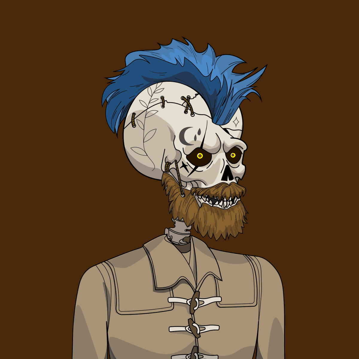 ::::: WATCH OUT FOR THIS GIVEAWAY :::::

10,762 Craniums launching soon, each priced at 0.06 ETH. 

To win this Wicked Cranium:
1. Join our Discord (discord.gg/yBYAdy8fqX)
2. Tag someone
3. Re-tweet