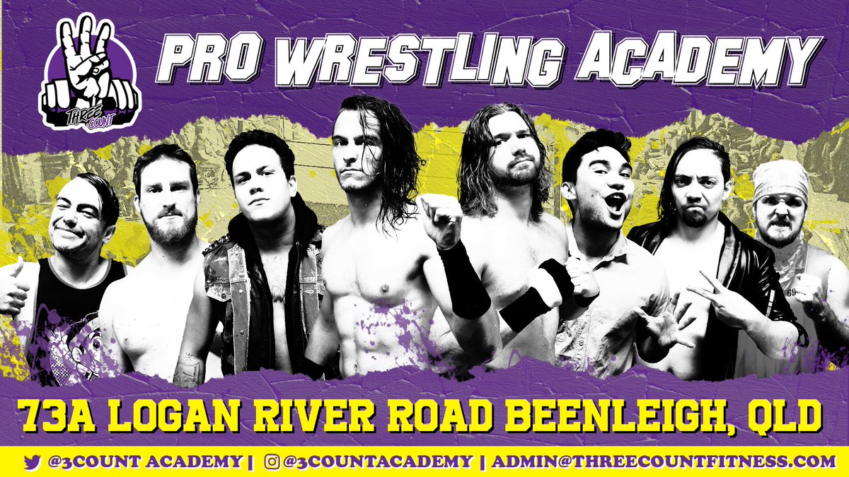 DUNKZILLADavis's tweet image. HEYO!

the school I coach at, @3CountAcademy is currently offering a free trial for the month of June. 

If you’re a wrestler in the Brisbane area I invite you to come check out what the school is about with 2 sessions completely free, on me, no strings attached