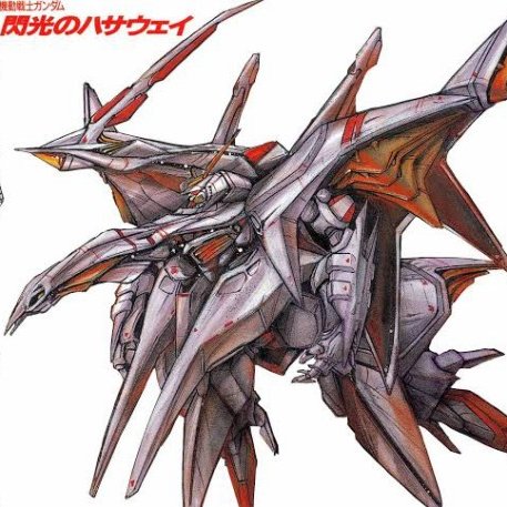 高機動形態は後付というよりこのイラストのイメージを大事にした説