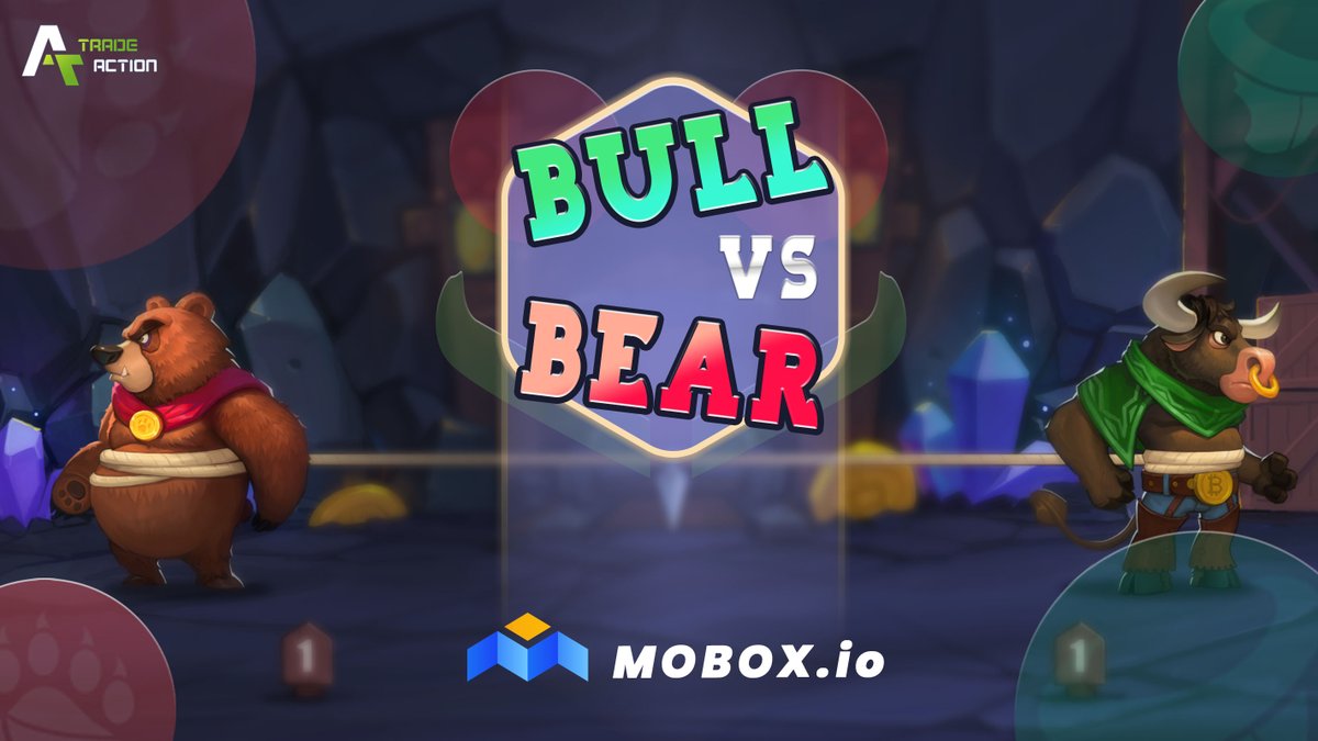 MOBOX_Official's tweet photo. 📣Want to play on MOBOX at no cost ?
No worries ❗️
Play 🐻Bear vs Bull🐃 its Free to Play & Earn #MBOX
We don't BULL around at MOBOX 😆
Play TradeAction @ https://t.co/oqd1AS2eX4
#BSC #TradeAction #Cryptogame #NFT #NFTs https://t.co/AiXjDSmqwn