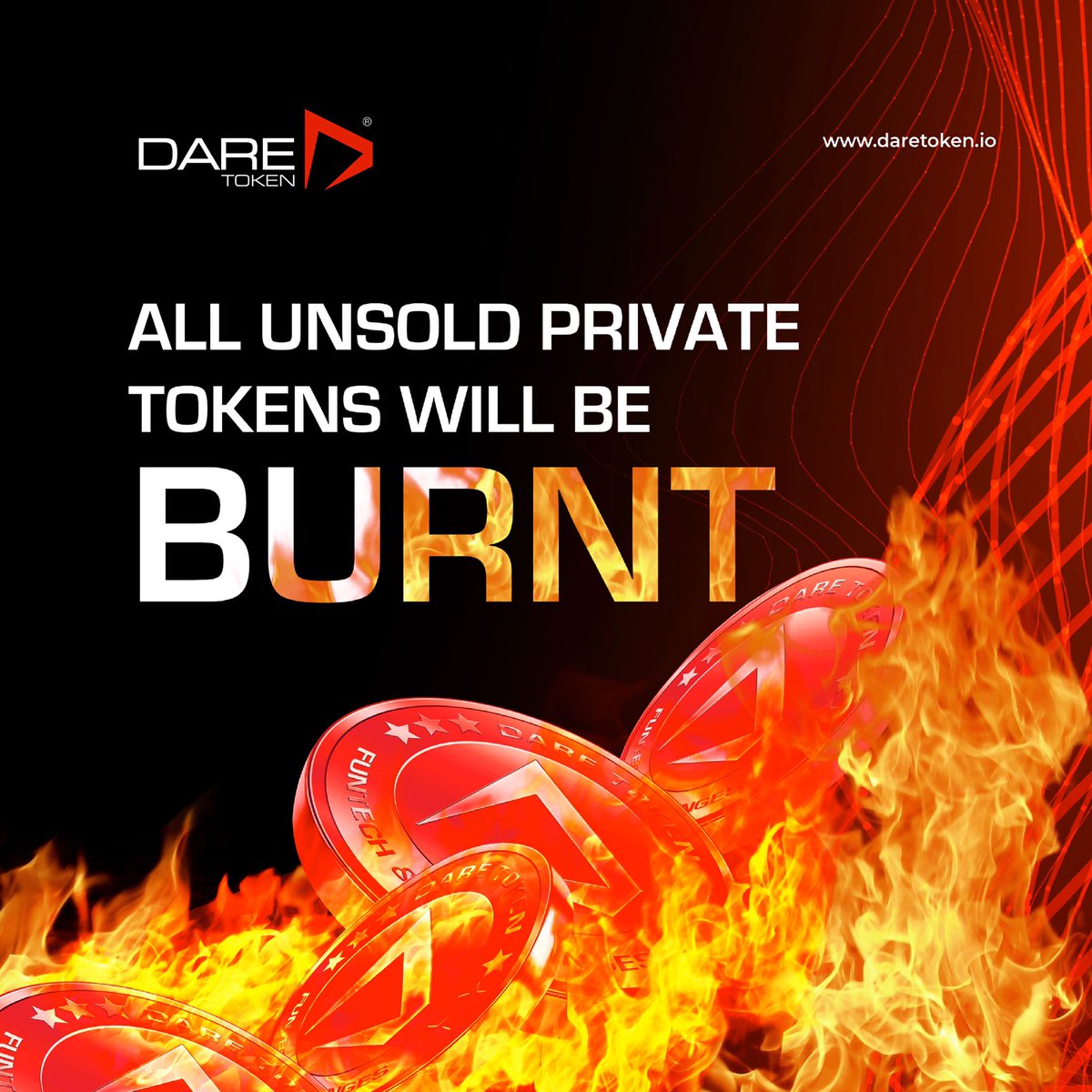 Yes you read it right🔥🔥🔥

We have decided to burn it all to sustain the strength of our tokenomics.

Official Public sales will be announced.

Stay Tuned ✅

$DRE 💰
