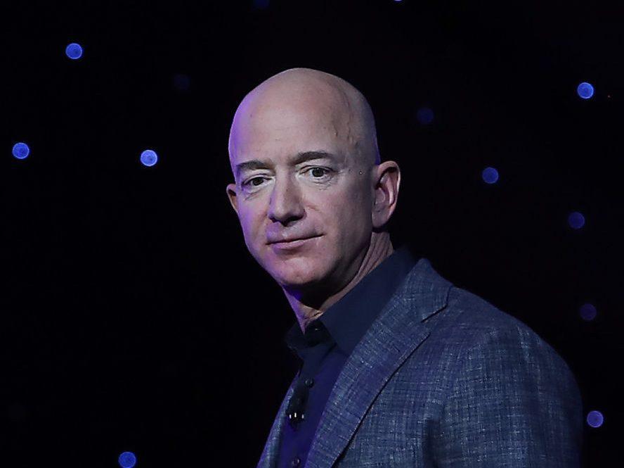 SKY HIGH Someone spent $28 million to go to space with Jeff Bezos