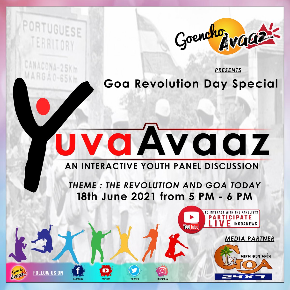 GoenchoAvaaz's tweet photo. #Yuvaavaaz #GoaRevolutionDay #Goenchoavaaz #InGoa24x7

@InGoa24x7 https://t.co/3ebUAf0Bxc