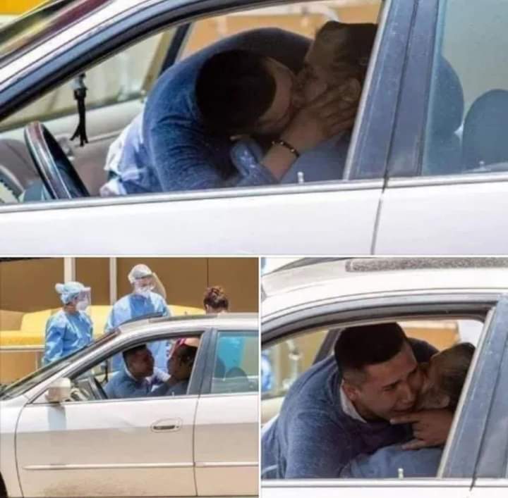 Эмнэлэгийн гадаа корона вирус туссан эмээ тусламж авахаар зогсож байхдаа амьсгал нь хураагдах мөчид ач хүү нь хиймэл амьсгал хийгээд ч эмээгээ аварч үлдэж чадсангүй 😔
Агуугаас агуу жинхэн хайр ❤️