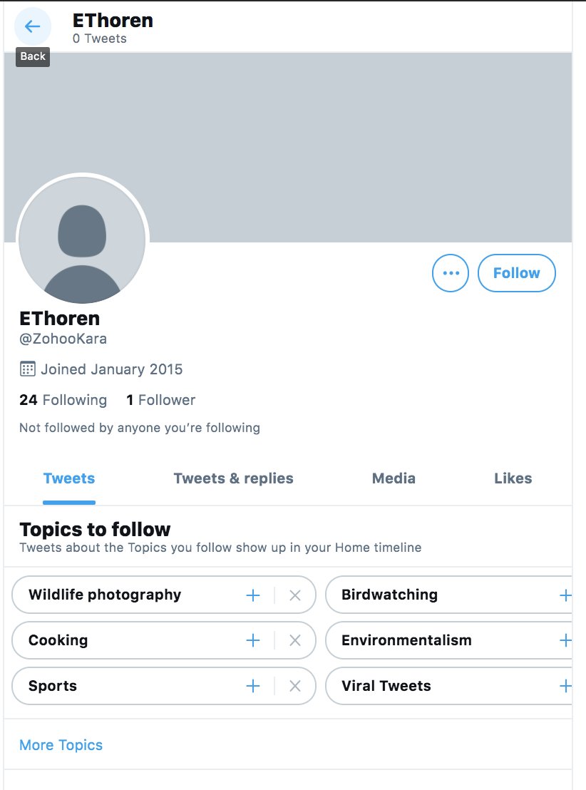 Svein T veitdal see potential at once, he is follower number 6 for Eva.Same as Greta is 10th follower of Janine (see above in thread).Eva's 2n follower EThoren follows has only 1 follower - Eva.