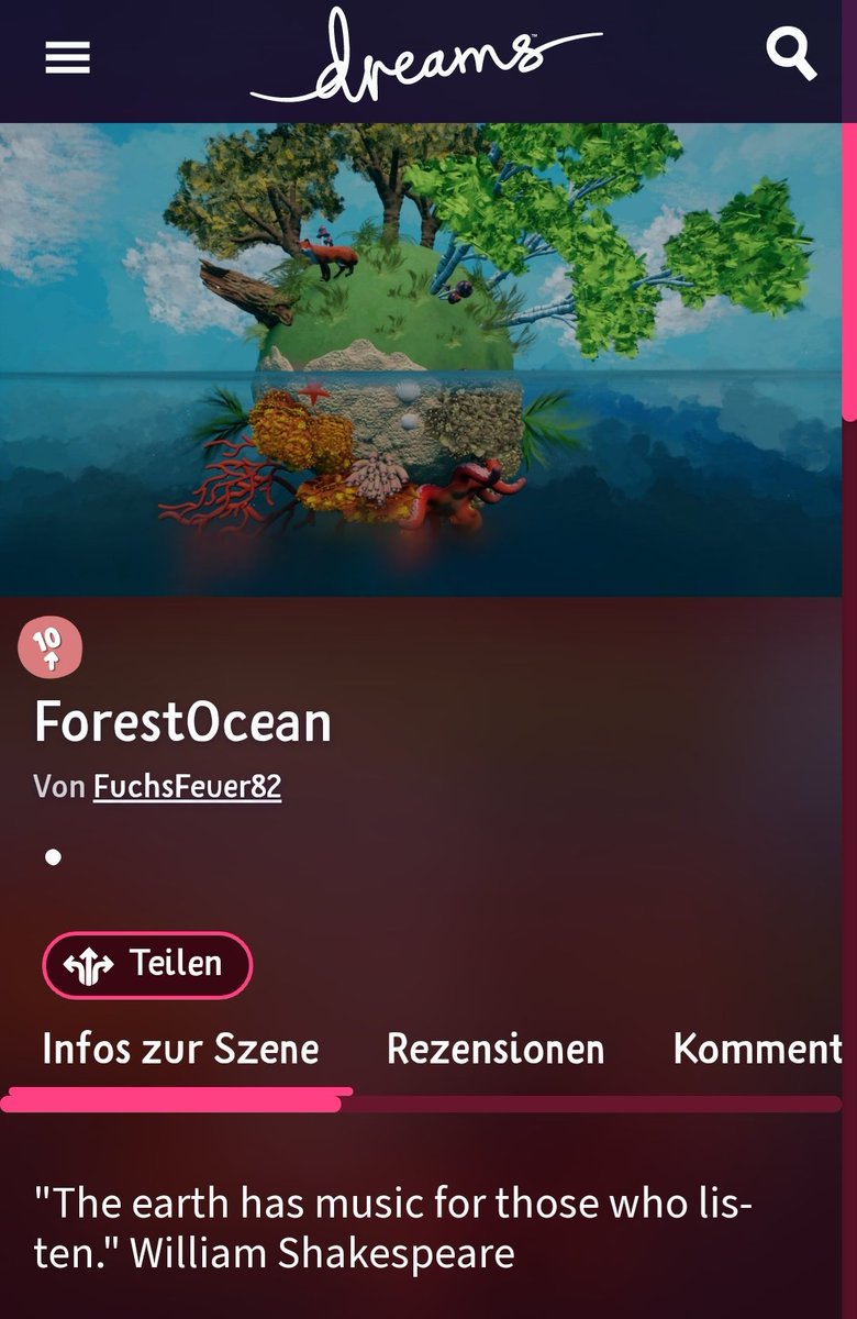 FuchsFeuer22763's tweet image. Many thanks to everyone, I'm so happy that you liked my simple creation! 😊💜

#MadeInDreams
#DreamsPS4
#CommunityJam