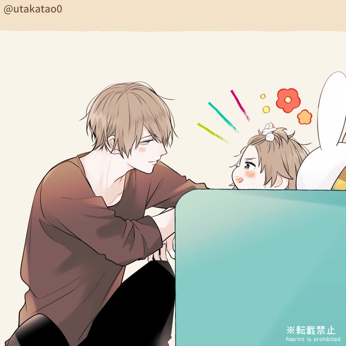 パパと娘ちゃん②/創作。
職場と自宅でギャップのあるパパの日常編です。 