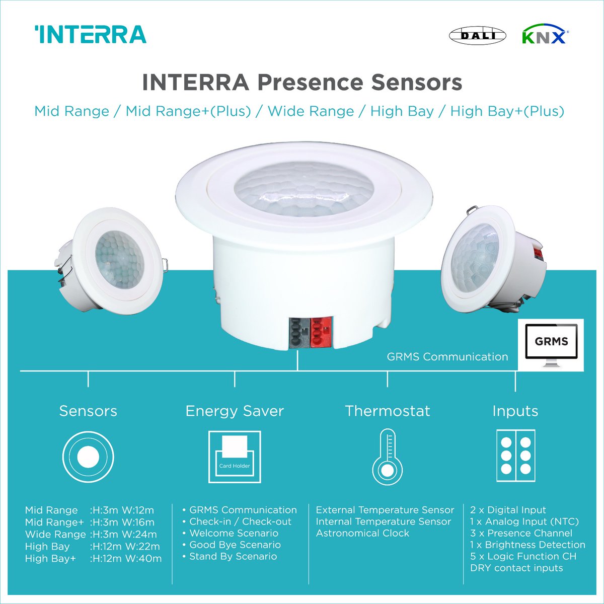 interrasocial's tweet image. Interra #KNX Presence Sensors 👀
#interra #sensor #knxsensor #smarttechnology #smartbuilding #smartsolutions