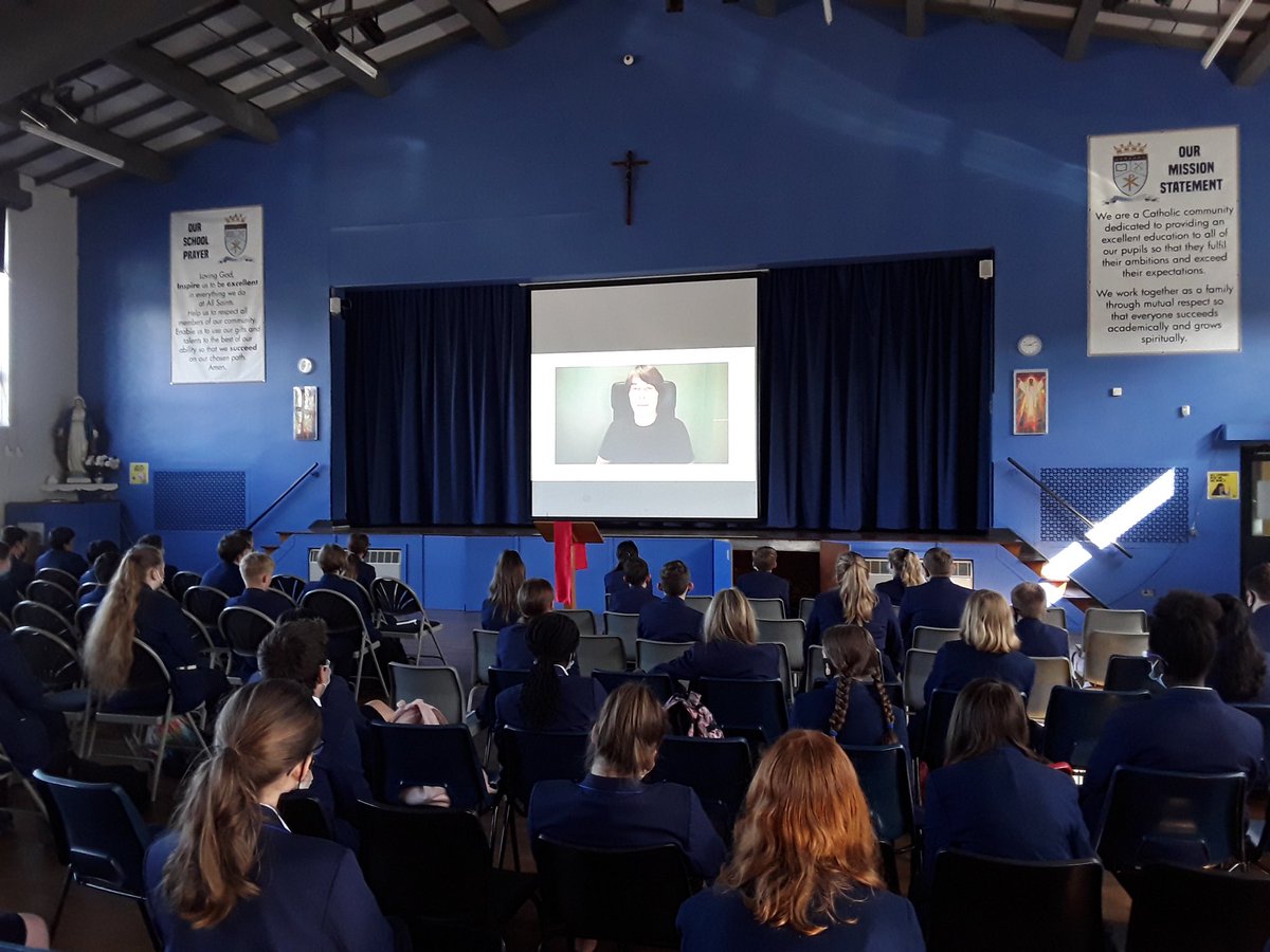 Y7 and Y8 Pupils had their questions answered today by leading climate scientists and Prof. Brian Cox. <a href="/allsaintsccduk/">All Saints CC</a> #YourPlanetYourQs #GreatSciShare2021 #STEM