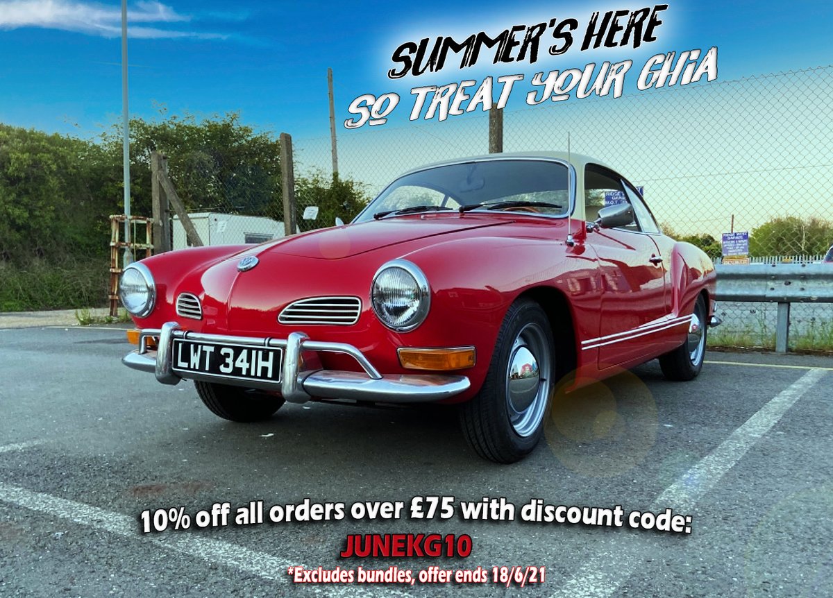 caliclassicsltd's tweet photo. 10% off all overs over £75 at https://t.co/OuadrnAwC9 with code JUNEKG10 at checkout! ☀️
Exc. Bundles, ends 18/6/21 https://t.co/q2235YUXgN