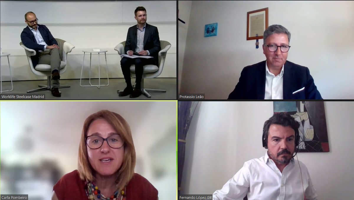 👥Segunda Mesa Redonda sobre People Analytics junto a:

🇪🇸Fernando López de <a href="/MDLZ/">Mondelēz Intl</a>
🇪🇸Carlos Martínez de <a href="/SomosSacyr/">Sacyr</a>
🇵🇹Protásio Leão de Rangel Logistics Solutions
🇵🇹Carla Pombeiro de SUMOL+COMPAL
🇪🇸Juan Salas de <a href="/oracle_es/">Oracle España</a>
 
<a href="/SteelcaseEspana/">Steelcase España</a> 

#HR #peopleanalytics #futureofwork