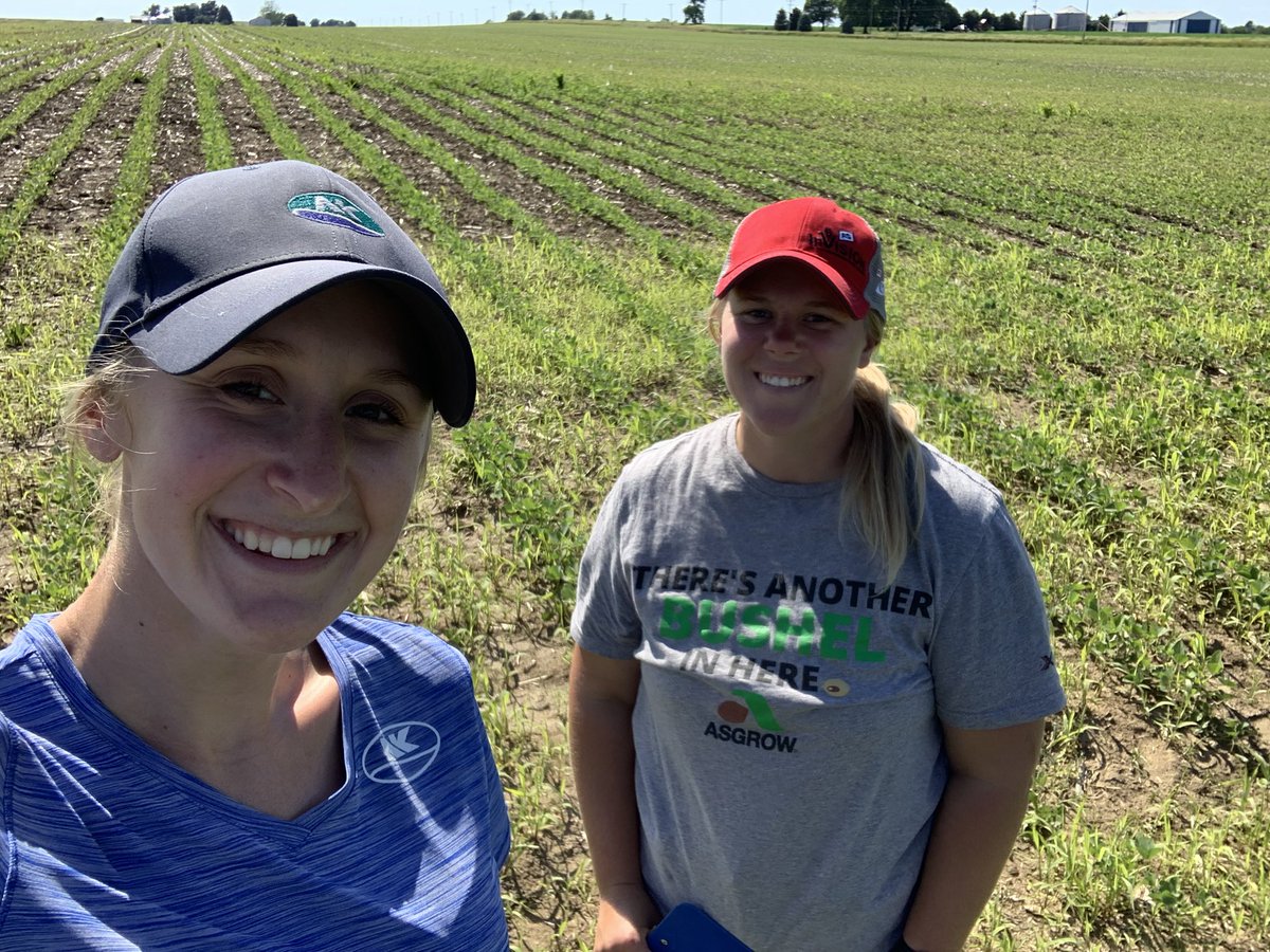 Yesterday <a href="/kbent211/">Kayla Allen</a> &amp; I walked plots and talked placement of 🆕 <a href="/NKSeeds/">NK Seeds</a> #FieldForged class products, and how to pair w/ another #SystemSupported brand 🌽🌱We’ve got a great training plan in place for our <a href="/AgViewFS/">Ag View FS</a> team! 💪🏻#growNK21 #scoutNK21