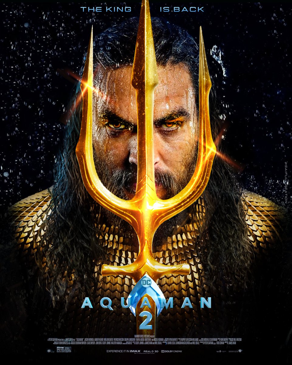 SaifulCreation's tweet photo. Aquaman was awesome &amp; waiting for the second one😎

Follow me: @saifulcreation

#Aquaman2  #aquaman2018 #aquamanmovie #aquamantrailer #arthurcurry #aquamanposter #dceuedit #dcmovie #blackmanta https://t.co/dvS9a6tbat