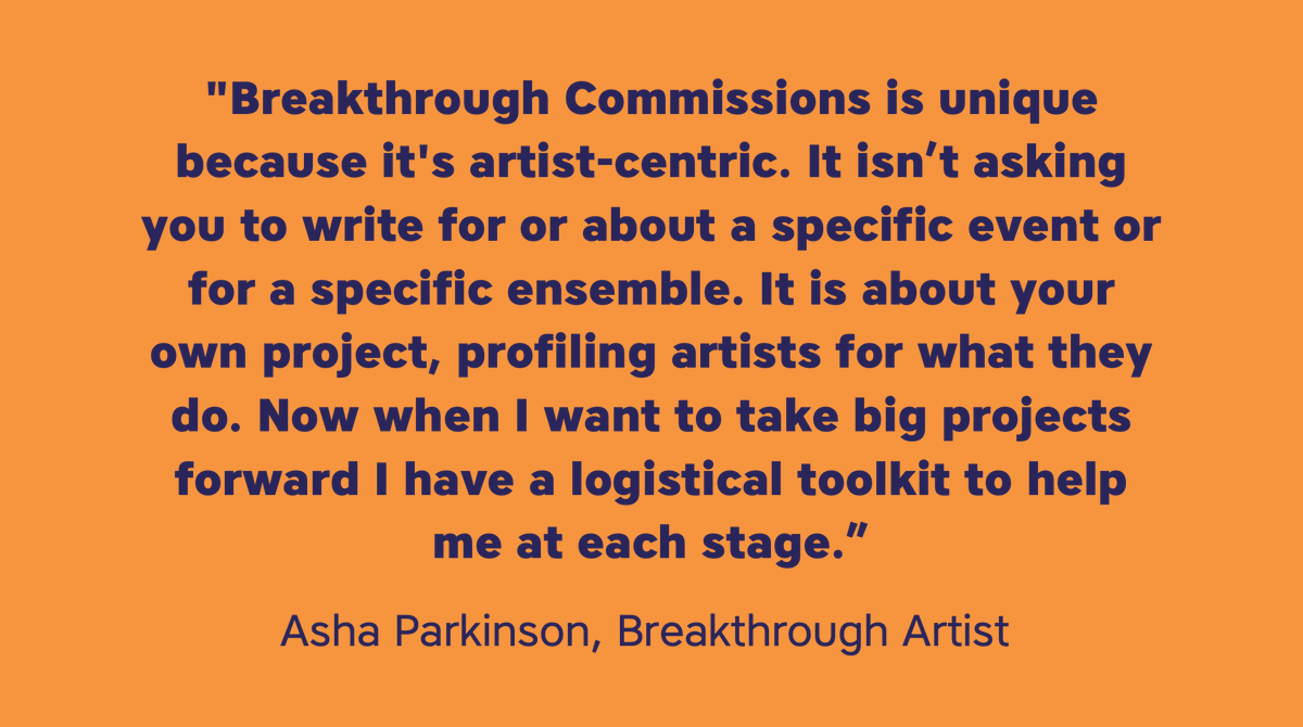 Jazz South UK (@jazzsouthuk) on Twitter photo Read what Breakthrough Artist <a href="/AshaParkinson/">Asha Parkinson</a> had to say about the commissions scheme.
Head over to our website to watch all of the Breakthrough Artist Sessions: bit.ly/3xooLu0 🎶 Read what Breakthrough Artist <a href="/AshaParkinson/">Asha Parkinson</a> had to say about the commissions scheme.
Head over to our website to watch all of the Breakthrough Artist Sessions: bit.ly/3xooLu0 🎶