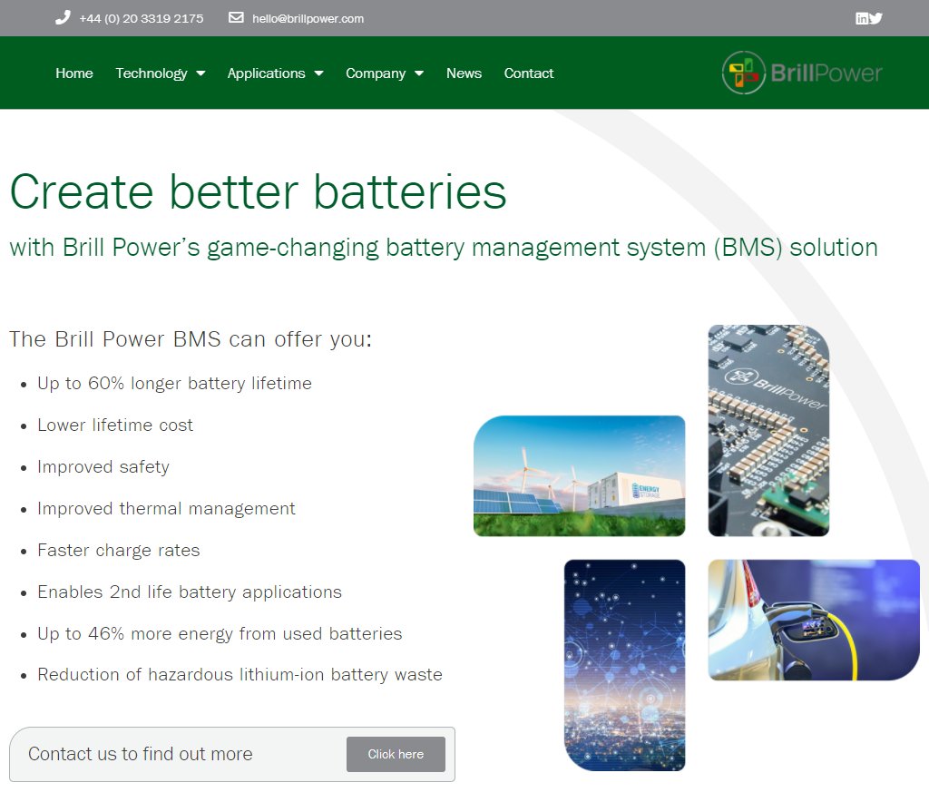 eisenreich's tweet photo. DNV x Brill Power

"Brill Power is a spin-out from the University of Oxford, developing intelligent battery management and control technology to increase the lifetime, safety and sustainability of lithium-ion battery packs." 🌱

https://t.co/bx5i4lB0Gi

#VeChain $VET #VeFam #EV https://t.co/3yAJP2MPU9