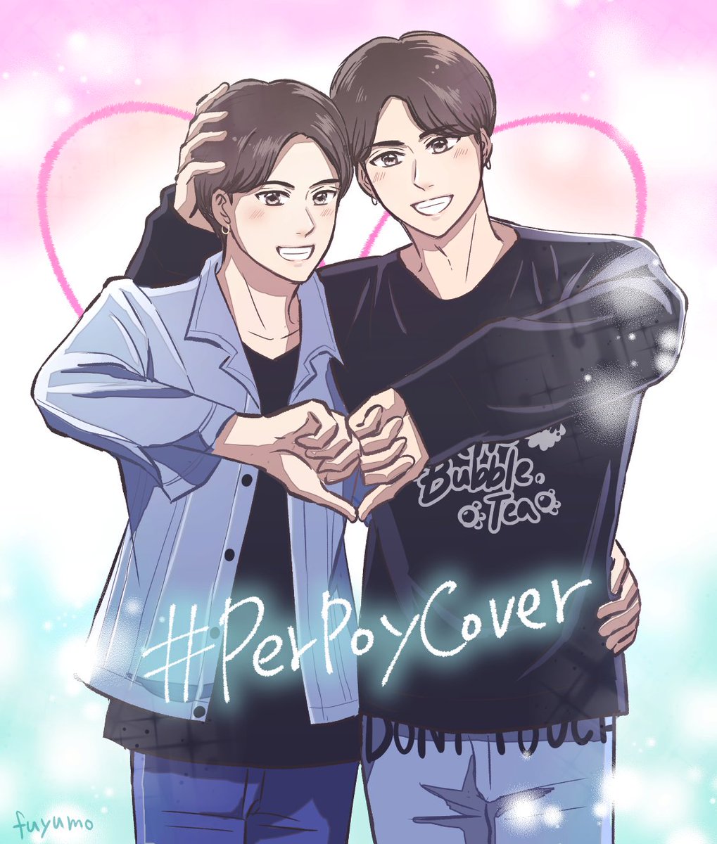 fuyumo00's tweet photo. 今更(にも程がある)ですが、この前のイラスト描きましたー☺️ダンスもめちゃくちゃ可愛かったし二人のファッションもお似合いで可愛かった🤭💕これからもCooperPoyを応援してます~😆🌸✨
#Mypepo
#PerpoyCover
#CooperPoy https://t.co/MHl0iLkQ0Z