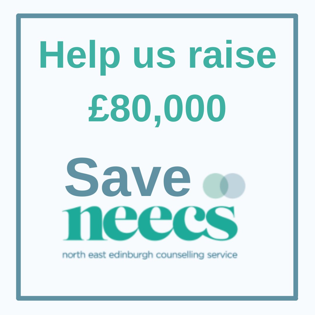We need your help 💚 Our counselling service has a funding shortfall - we need to raise £80,000 to keep offering affordable counselling to NE Edinburgh. #SaveNEECS

Please share &amp; donate if you can 👇  justgiving.com/campaign/save-…